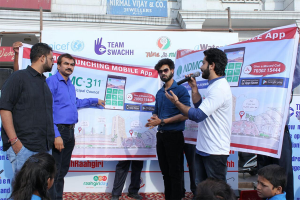 Raahgiri Day Promotes Our Developed NDMC-311 Citizen Application