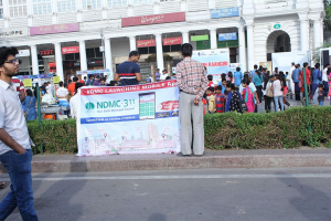 Raahgiri Day Promotes Our Developed NDMC-311 Citizen Application