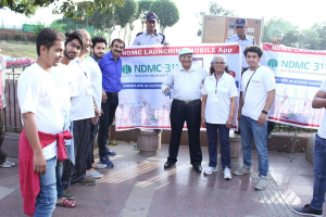 Raahgiri Day Promotes Our Developed NDMC-311 Citizen Application