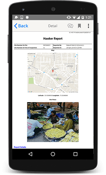 Hawker Inspection Application